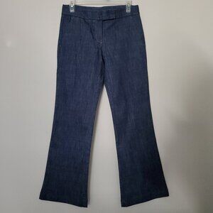 NWOT Theory Wide-leg Dark Jeans